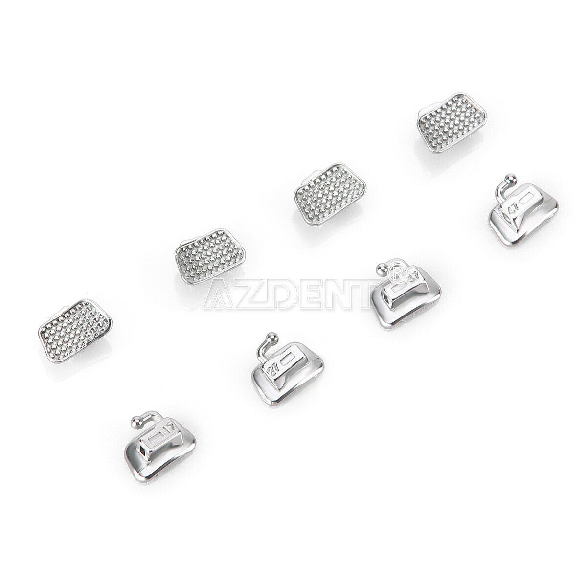 200pcs Dental Orthodontic Buccal Tube Bondable Non-Conv 2nd Molar Roth.022 FDA
