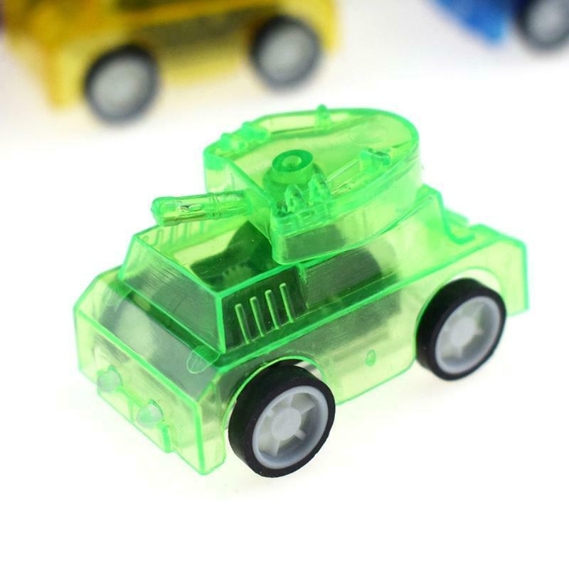 Transparent Mini Candy Color Pull Back Car for Kids Toddlers Birthday Party