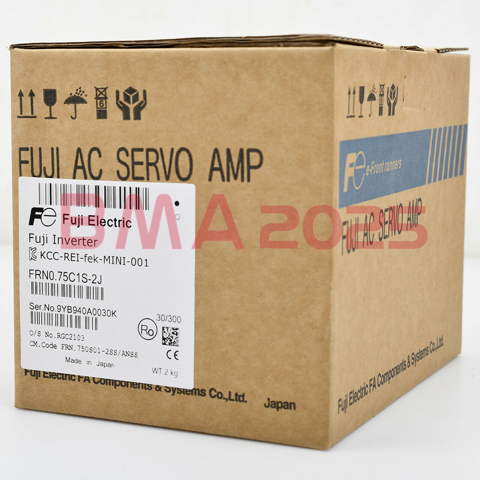 1PC New FRN0.75C1S-2J Inverter 0.75KW 1year warranty DHL free Ship FU9T