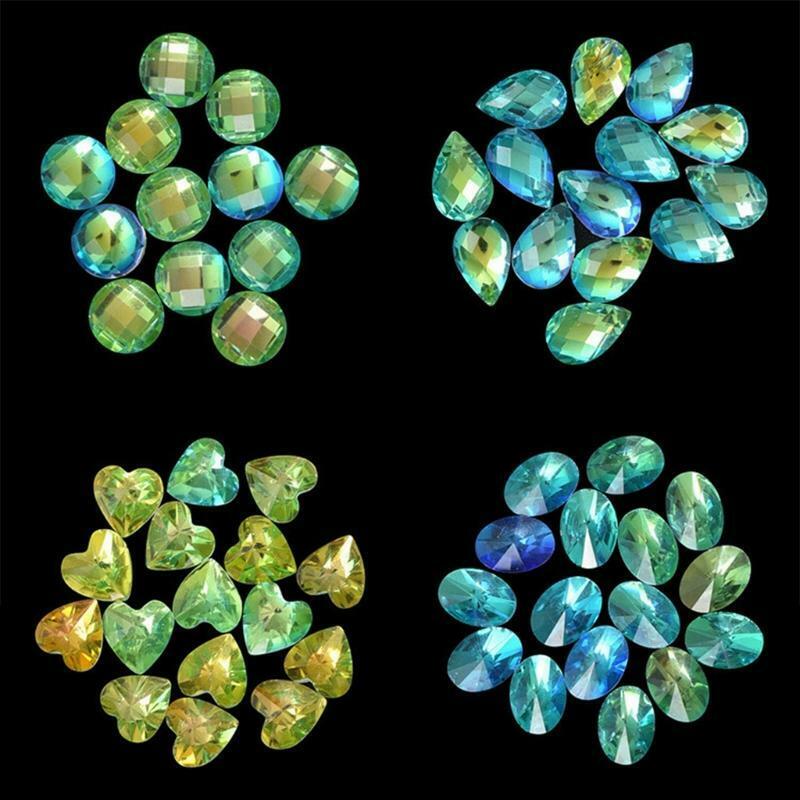 12 Grids Rhinestone Nail Art Decorations Multi Shapes for Nails Manicure Tool