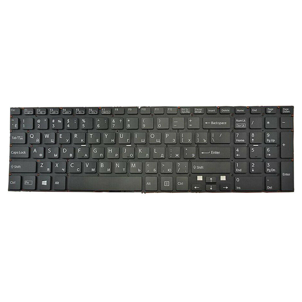 New Russian RU Laptop Keyboard for Sony VAIO SVF152C29V SVF153A1QT SVF152