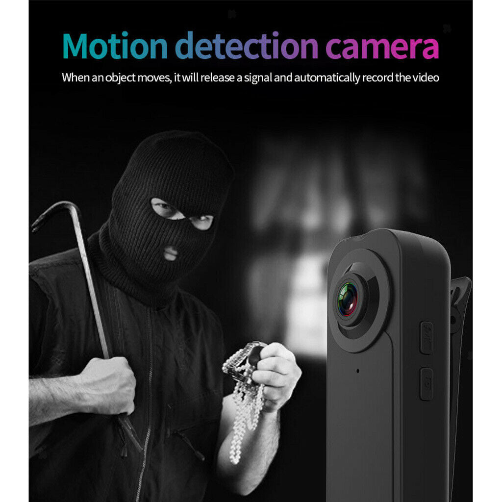 Portable Pocket Clip Wearable Camera Video Recorder Small Sport DV DVR
