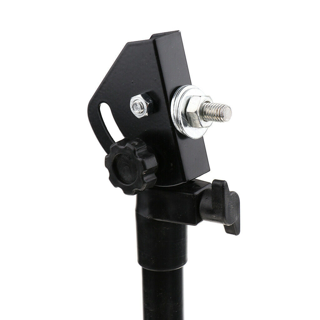 Durable Black Tripod Dumb Drum Stand Holder Practice Pad Rack Support