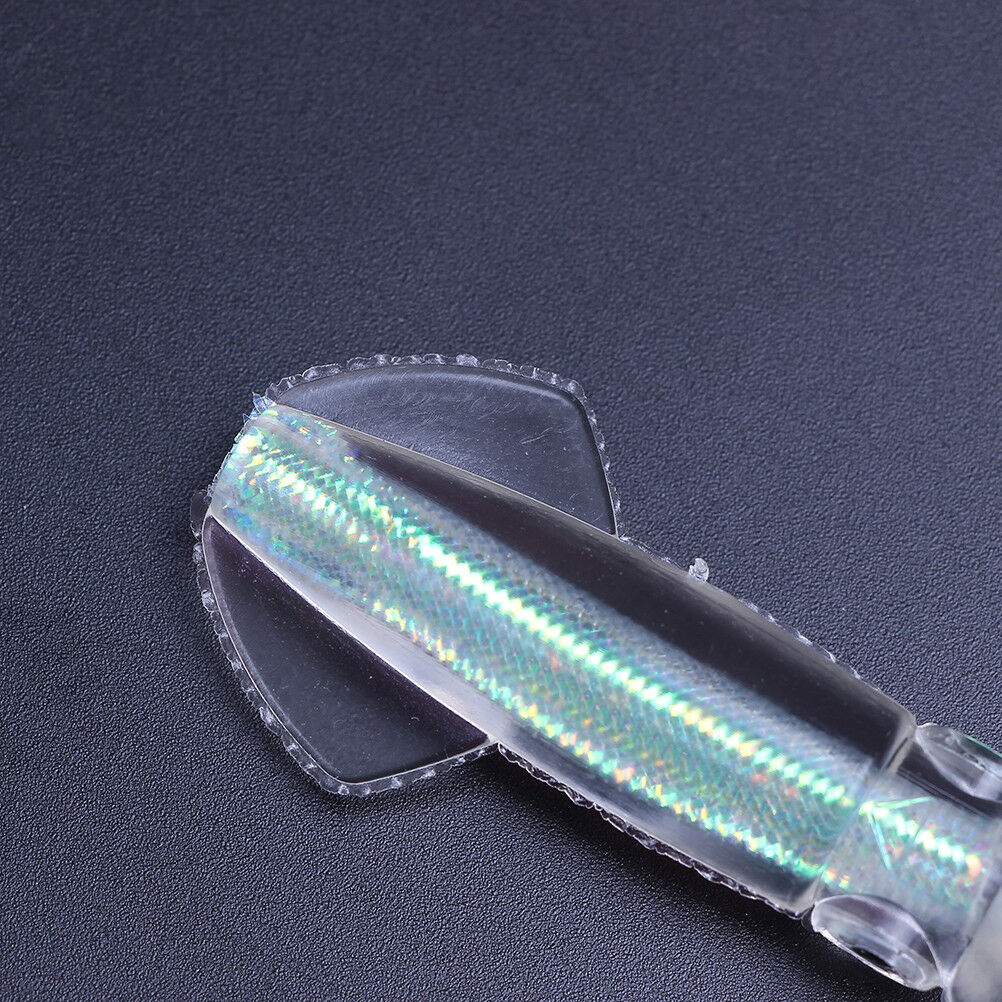 10cm 8g luminous squid jigs silicone sea fishing soft baits fishing tackl.l8