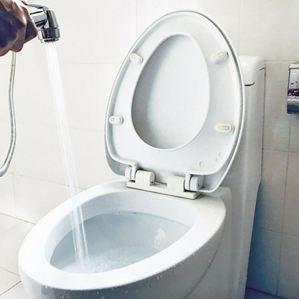 Chrome ABS Bidet Douche Shattaf Shower Toilet Spray Head Hygiene Set Muslim