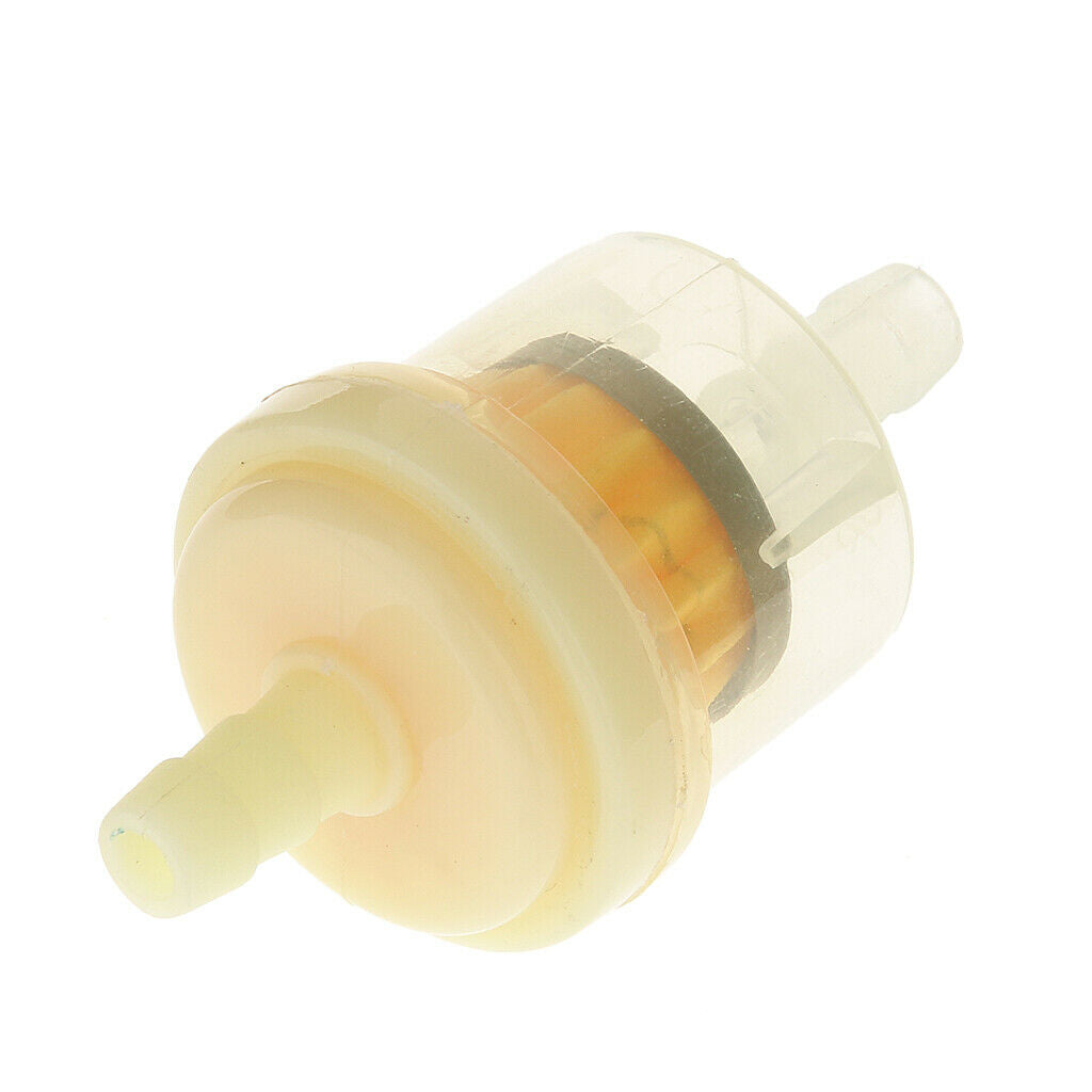 2x 6mm Universal Small Inline Petrol Fuel Filter for Bike Motorcycle ATV