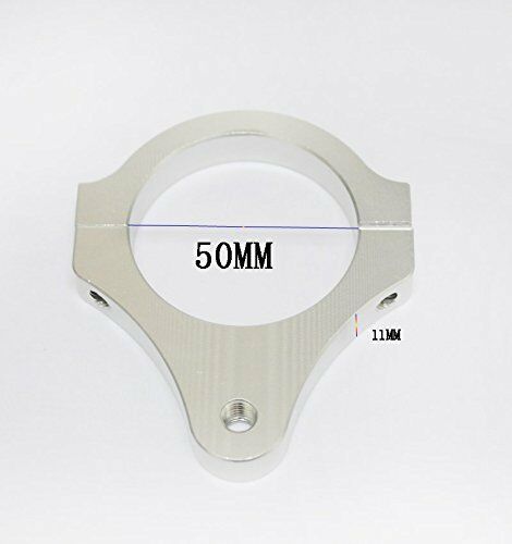 50mm Steering Damper Fork Frame Mounting Clamp Bracket Foot Fixer For Motorcycle