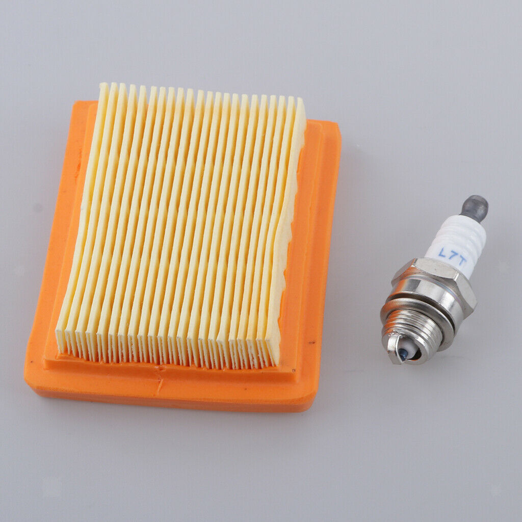 Air Filter Spark Plug Kit for Stihl FS120 FS200 FS250 BT120 FR350 HT250