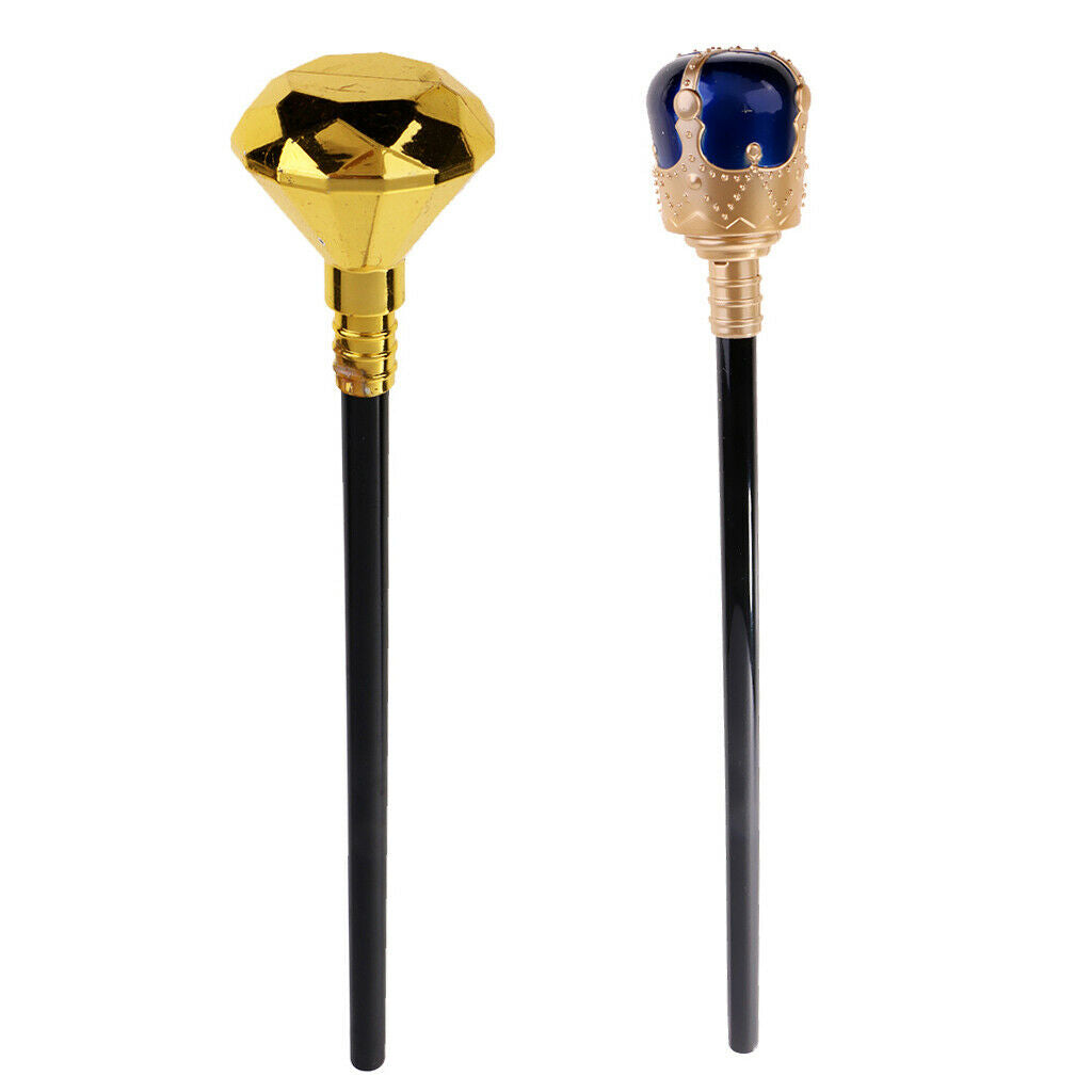 King's Scepter  Halloween Carnival Mardi Gras Party Decoration - Random, as