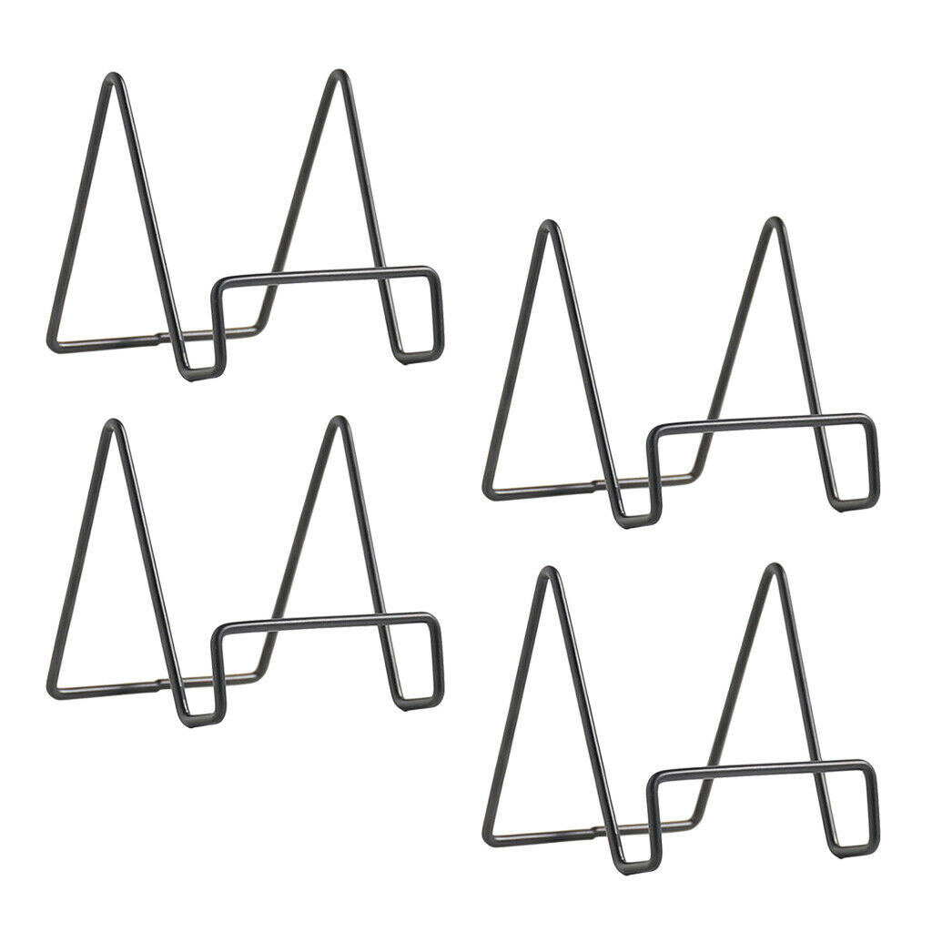 4 Pieces Iron Easel Display Stand, Its Made of Iron, Sturdy and Durable,