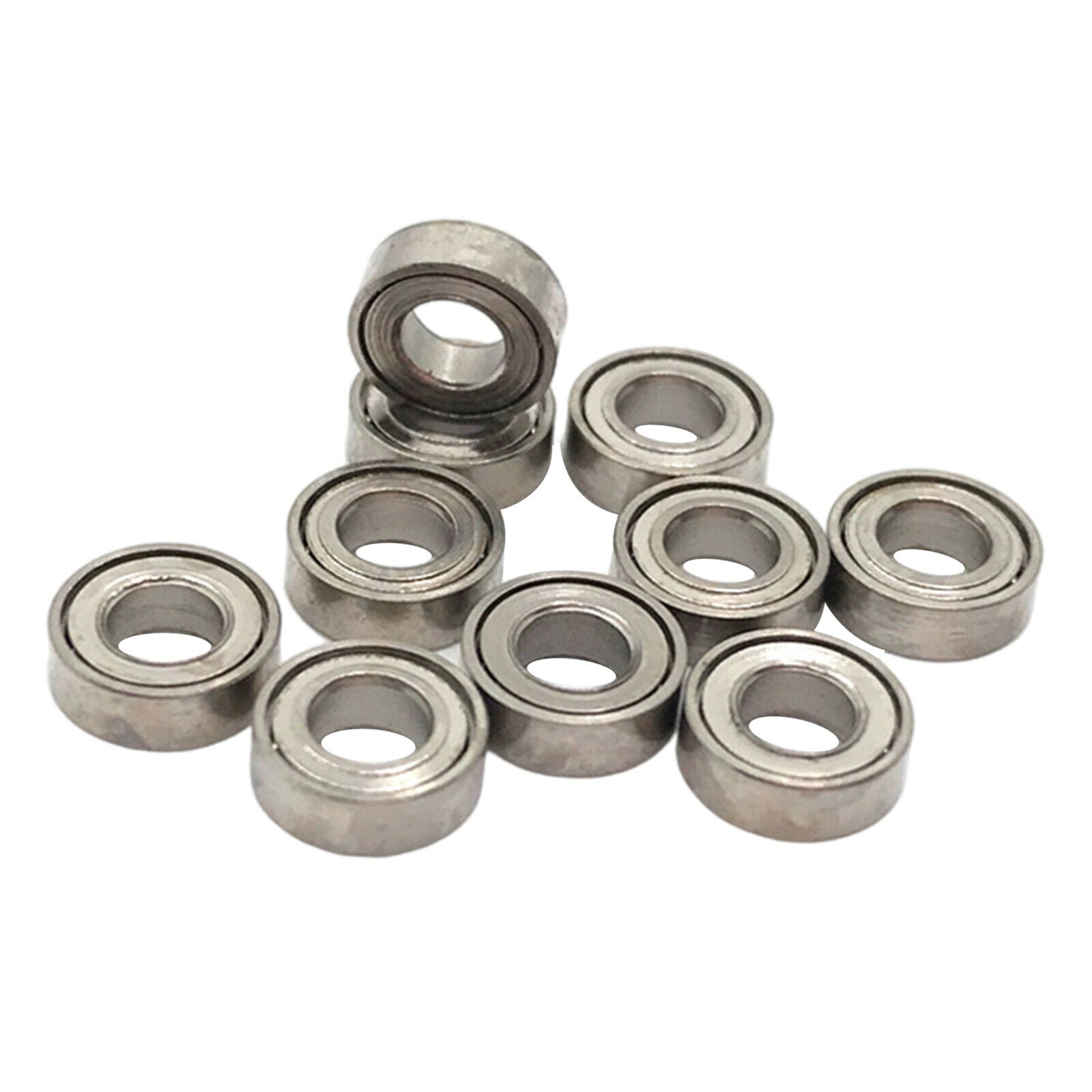 10 Pieces Bearing Spare for WPL D12 C24 C44 B14 B16 B24 B36 Upgrade Parts
