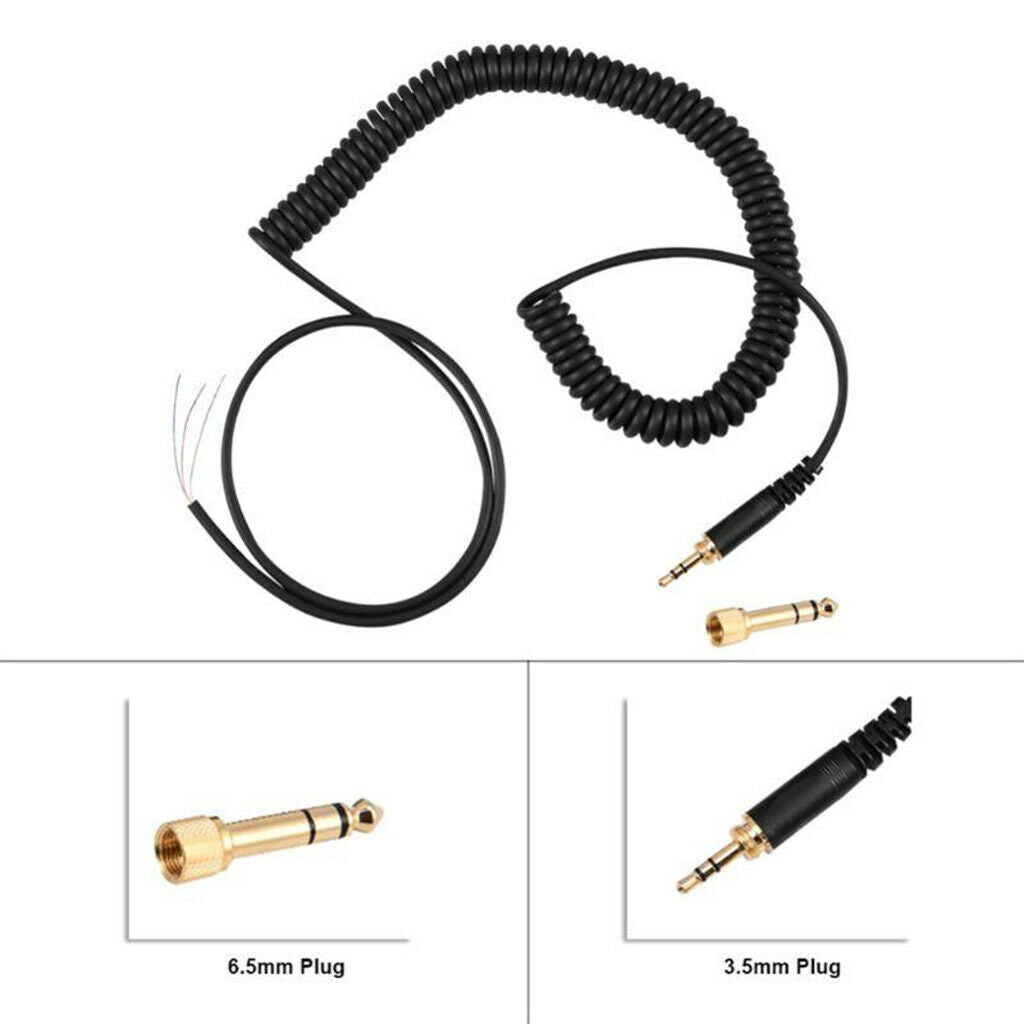 Audio Spring Cable for Beyerdynamic DT 990 990 Pro Instrument Accessories