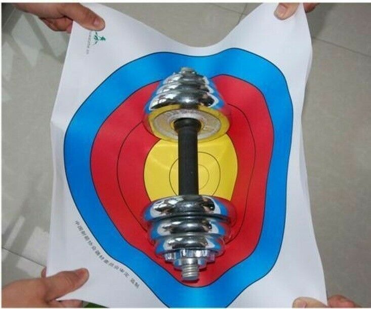 10x Archery Target Paper Face 40x40cm for Arrow Bow Shooting Hunting Practice