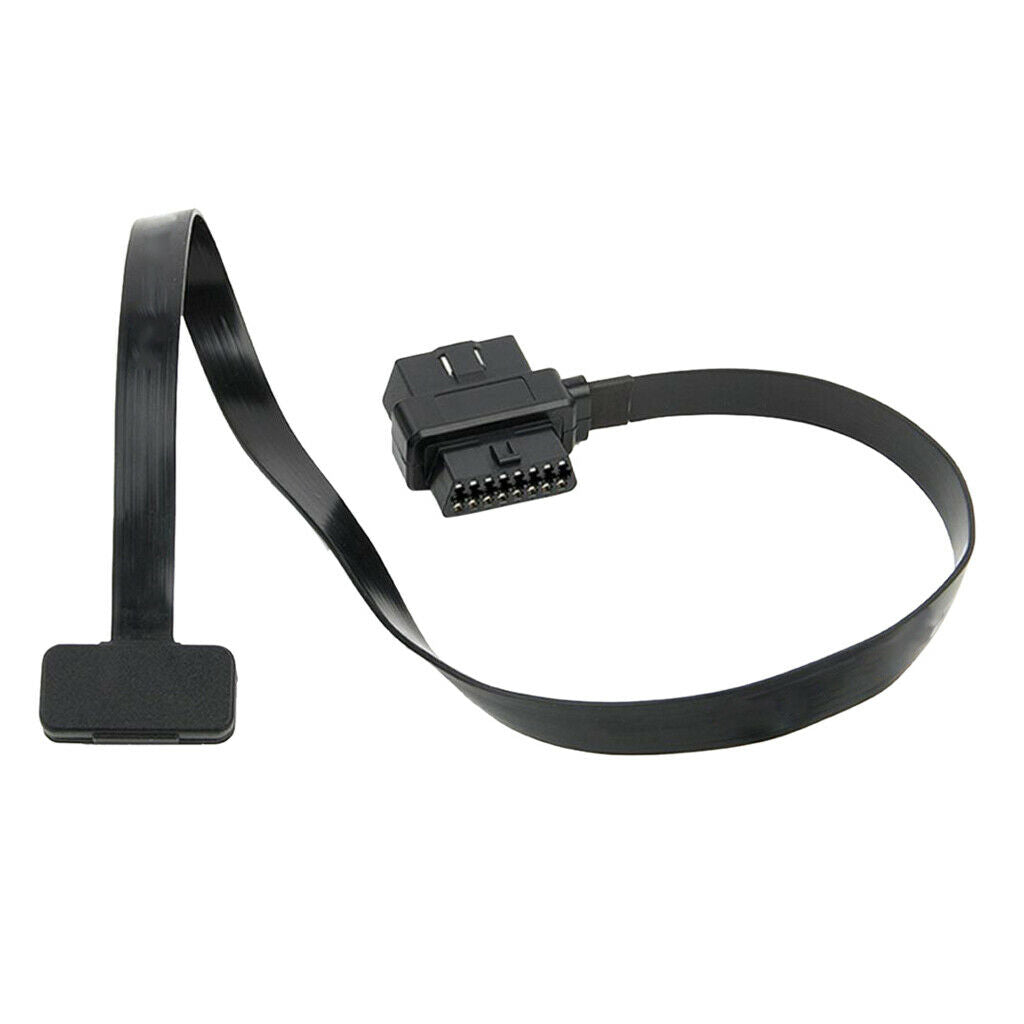 2pc ODB II ODB2 16 Pin Splitter 1x Male To 2x Female Extension Cable Adapter