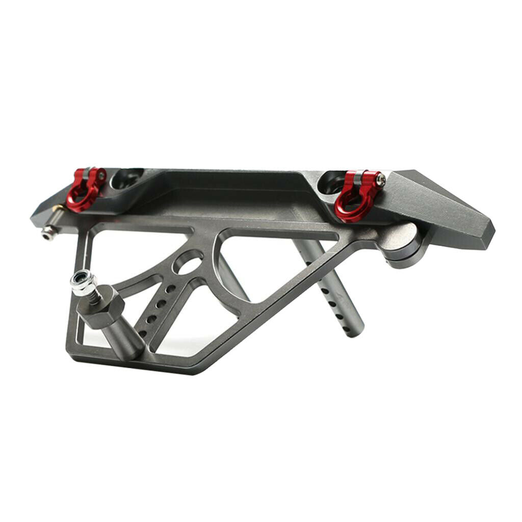 Rear Bumper and Spare Tire Carrier for Axial SCX10 1/10 RC Car Upgrade
