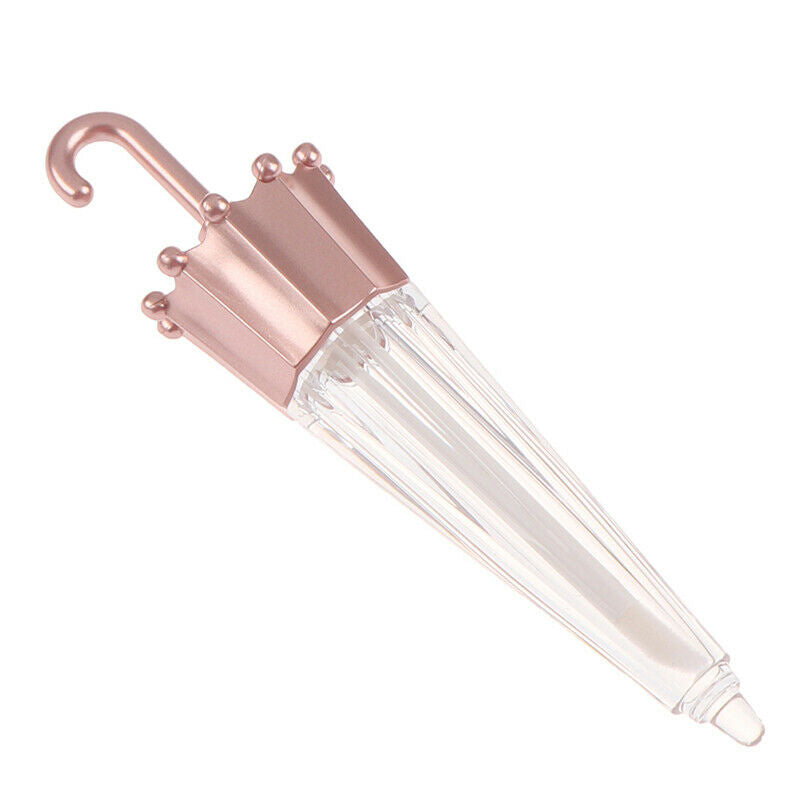 5Pcs 5.5ML Umbrella Lip Gloss Tube DIY Containers Bottle Empty Cosmetic Tuy3 FG