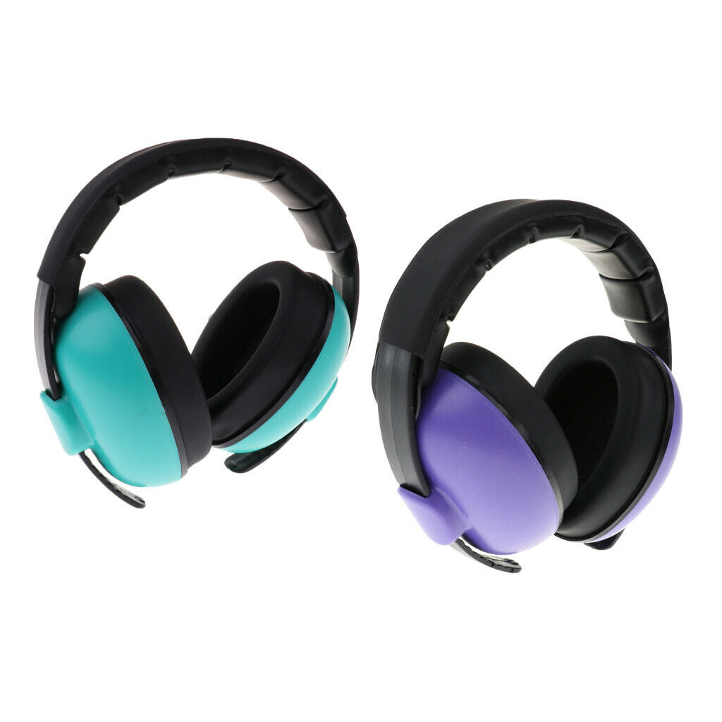 2pcs Kids Earmuffs Hearing Protection Ear Defenders for Baby Infants and Special