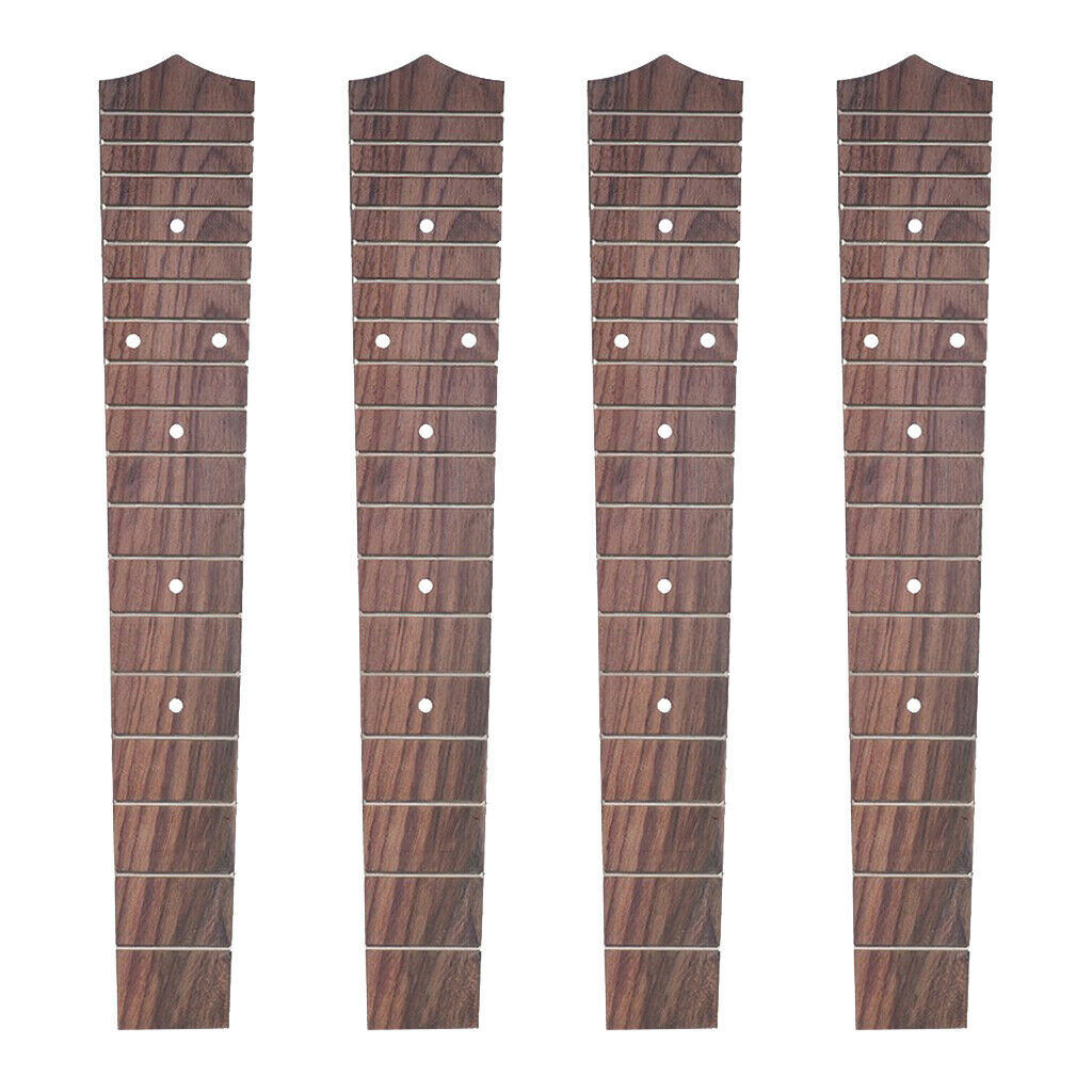 4x Rosewood 26inch Tenor Ukulele Fret Fretboard Musical Instrument Accessory