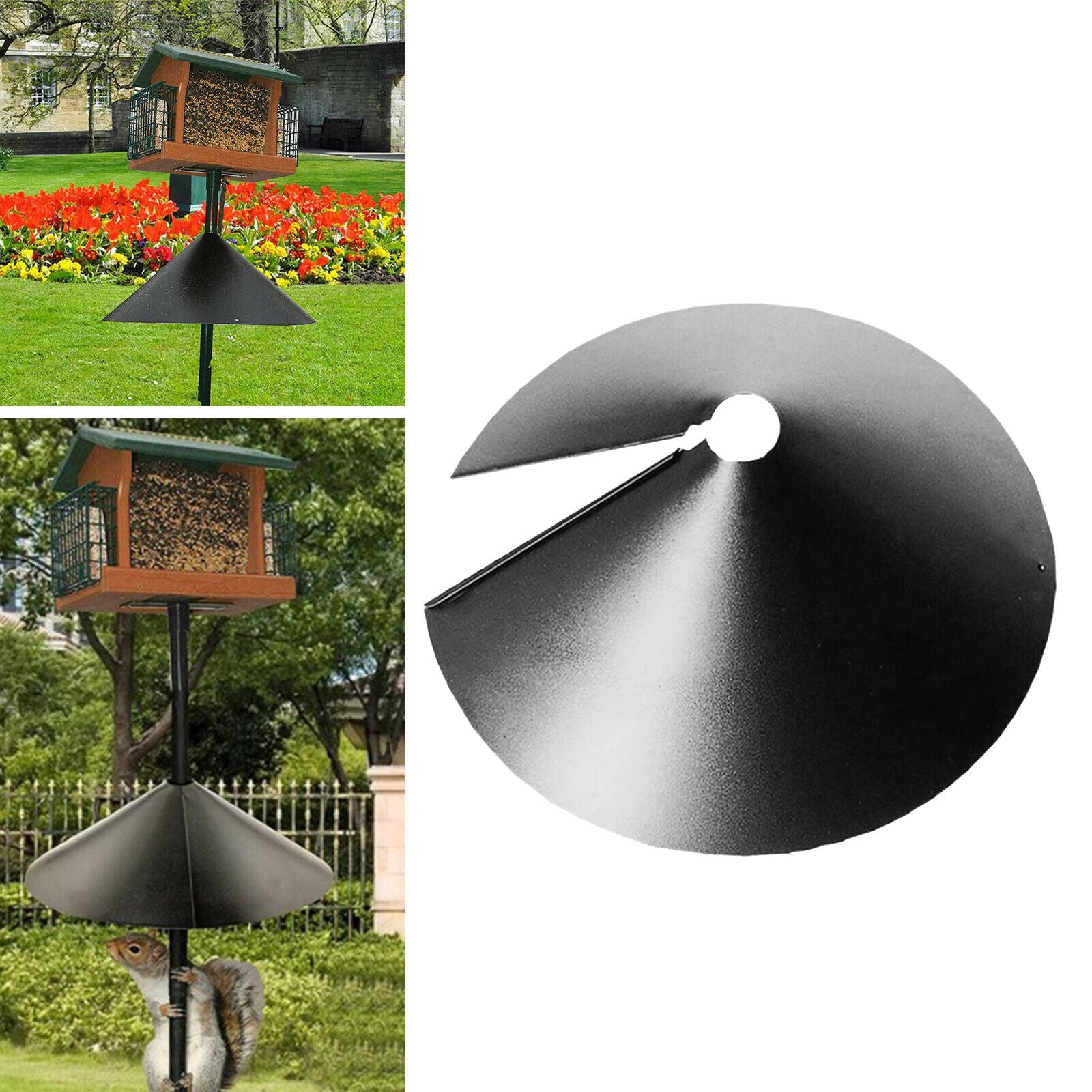 Squirrel Baffle Raccoon Proof Protect Bird Feeder Bird Houses Ornaments