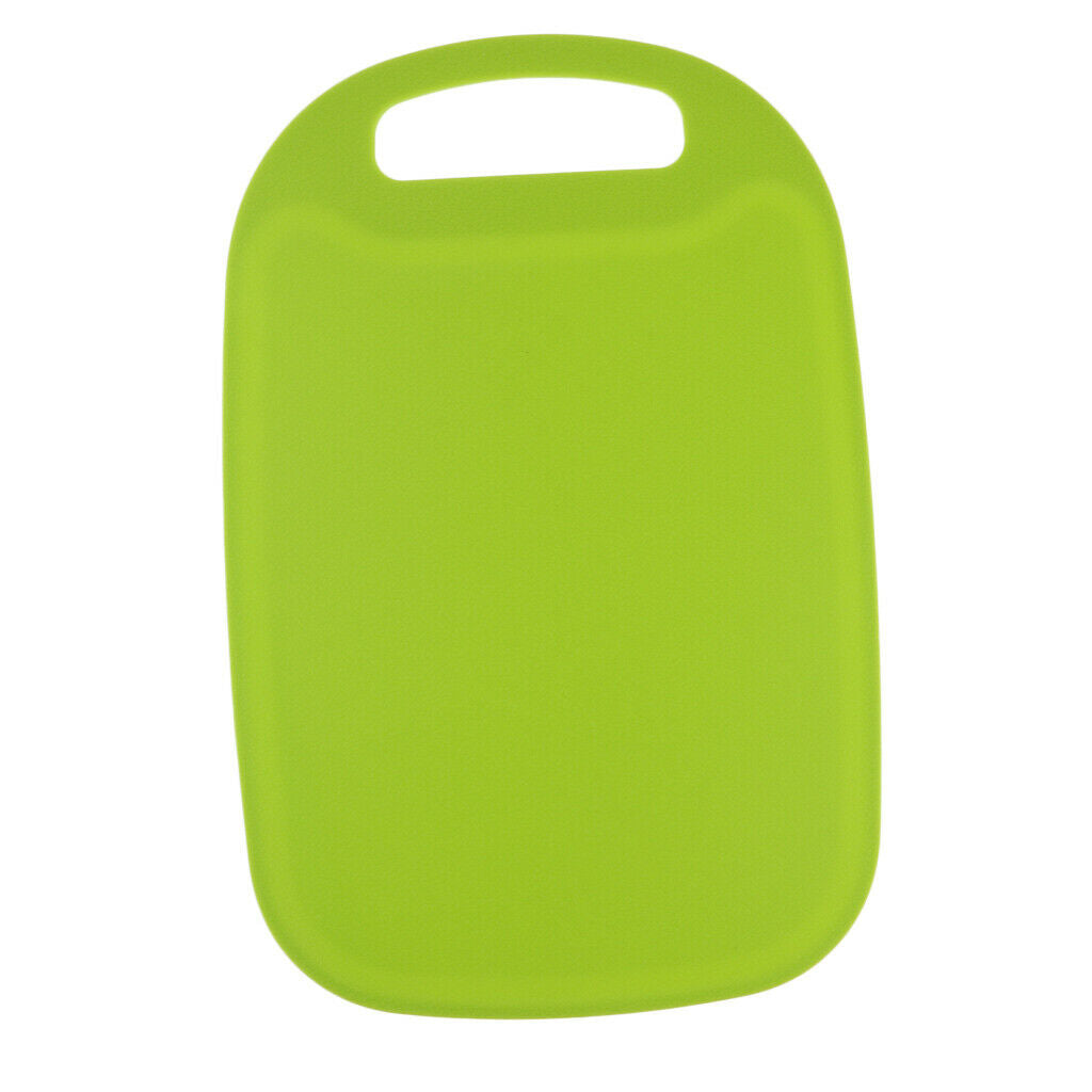 326x215mm Plastic Cutting Mat Outdoor Camping Cookware Chopping Board Green