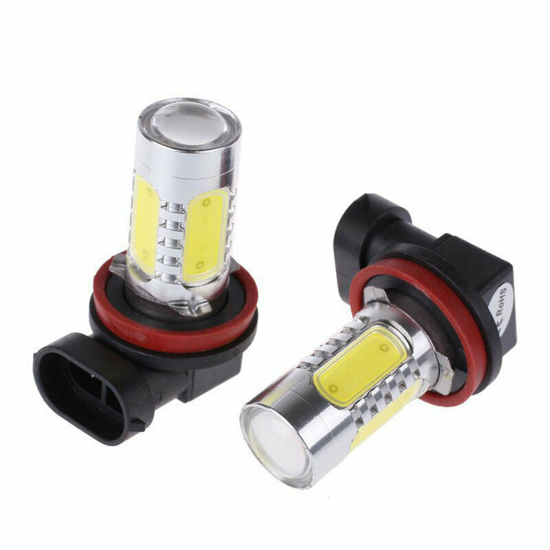 No Error 2x H11 LED Projector Fog Light DRL 11W For Audi A3 A4 A5 S5 A6 Q5 Q7 TT