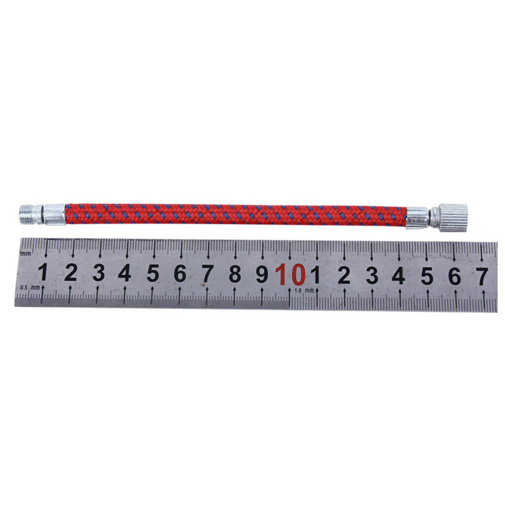 Bike Pump Extension Hose Valve Adapter Inflator Tube Pipe Cord Service Parts