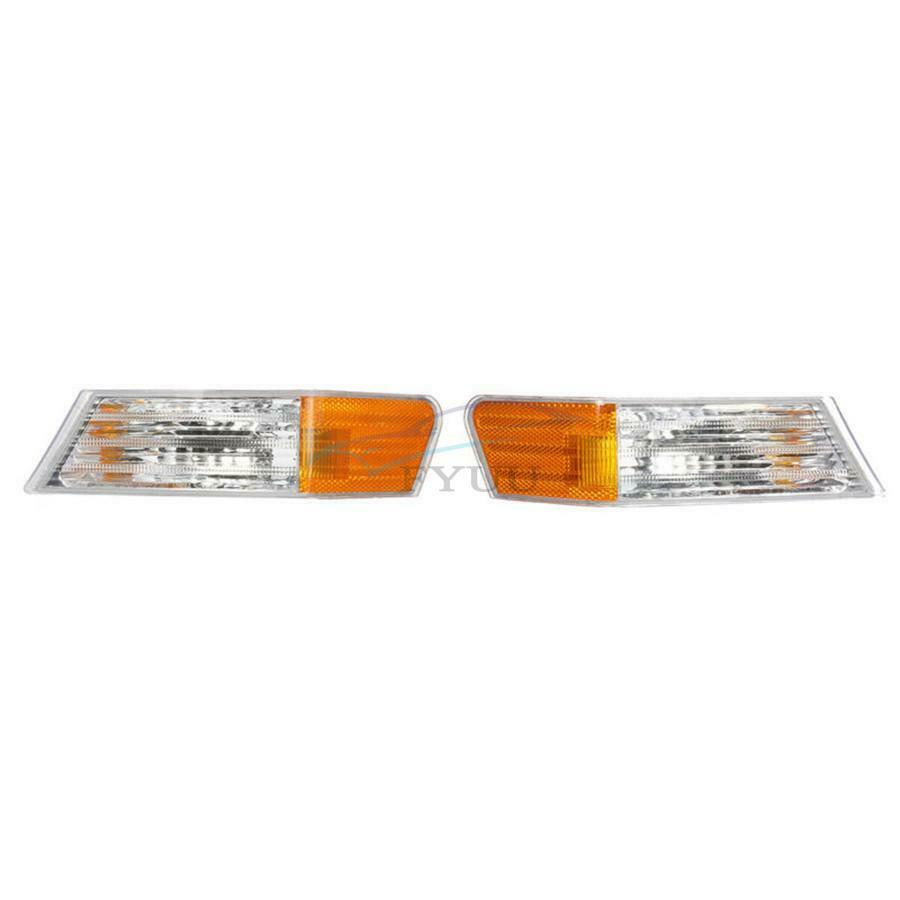 2x ( Left + Right) Transparent + Yellow Parking Turn Signal For Patriot 2007-14