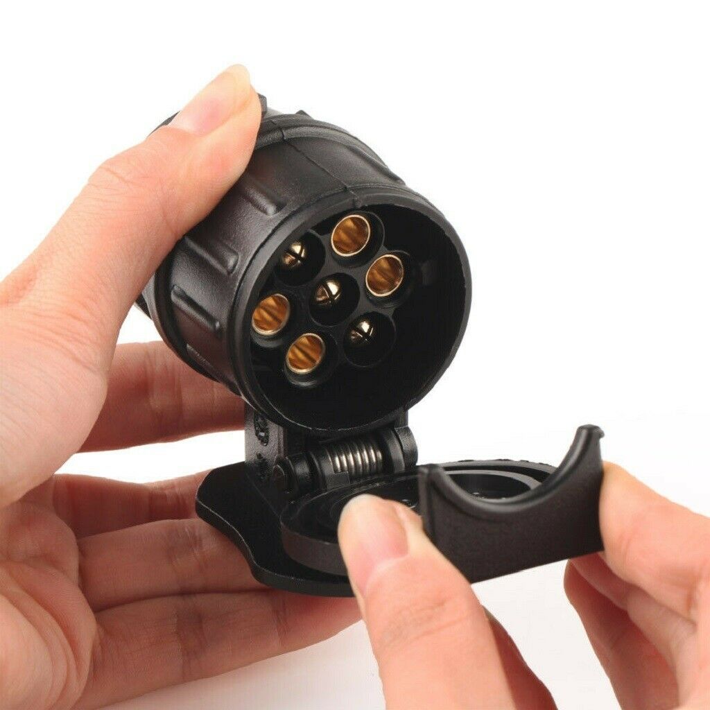 1 Packs Truck 13 pin to 7 pin Towbar Towing Socket Plug Adapter Converter