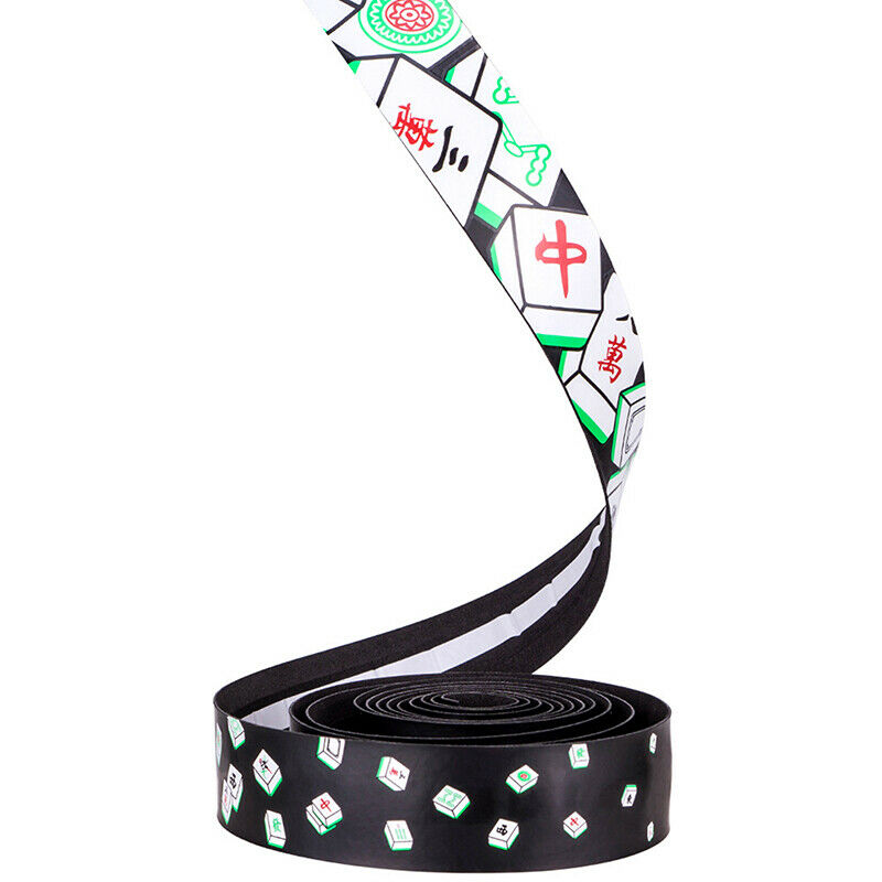 Road Bike Bar Tape Chinese style Mahjong Handlebar PU Tape Durable Shock-Proof