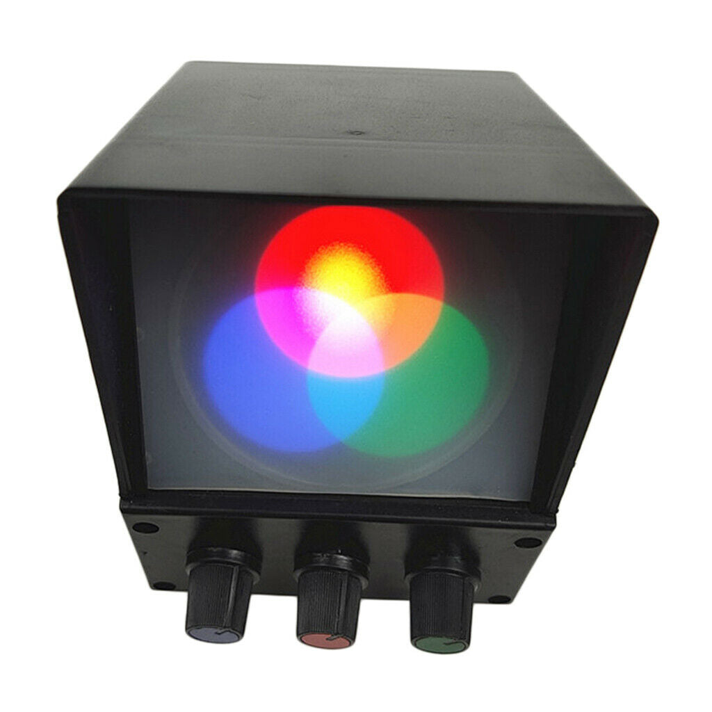 Three Primary Colors of Light Optical Experiment Teaching Tool Synthesis