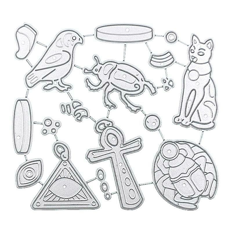 Cat Parrot Metal Cutting Dies Stencil DIY Scrapbooking Album Paper Card Template