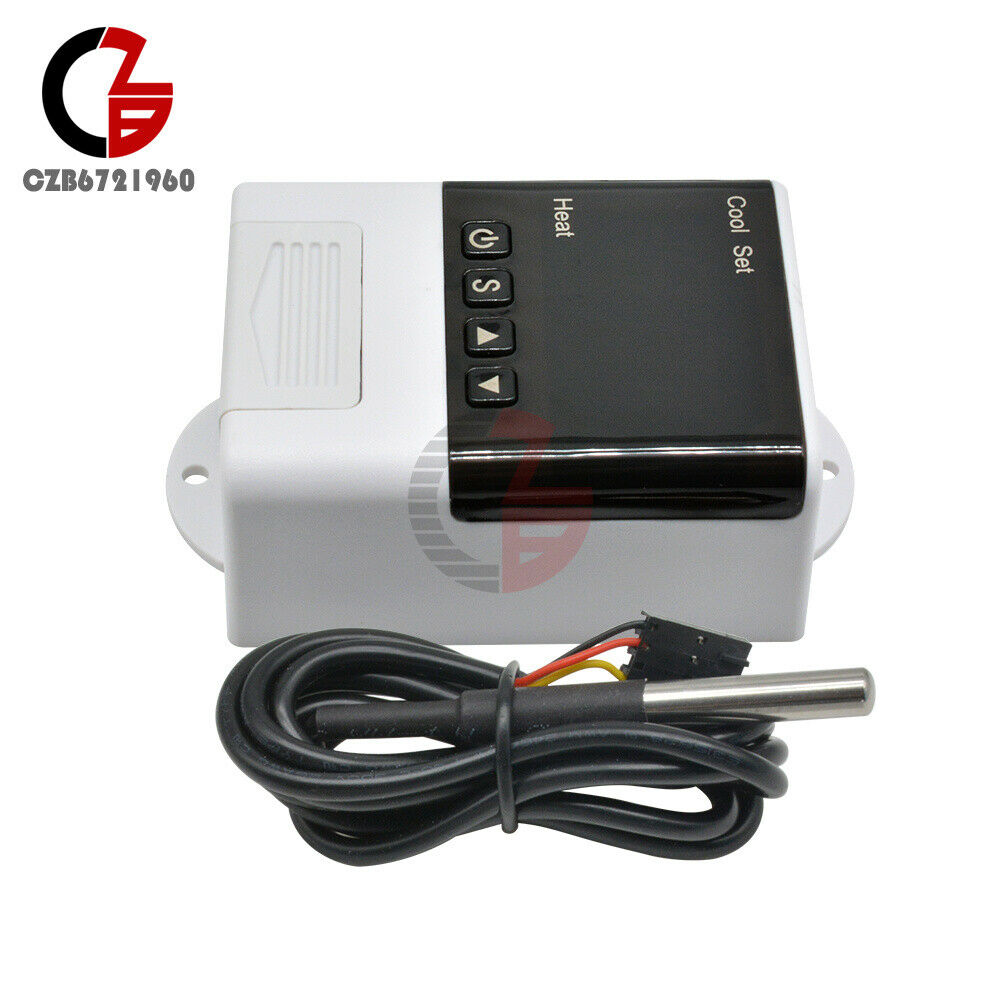 DTC2200 AC110V-220V Digital LED Temperature Controller Thermostat SensorCable