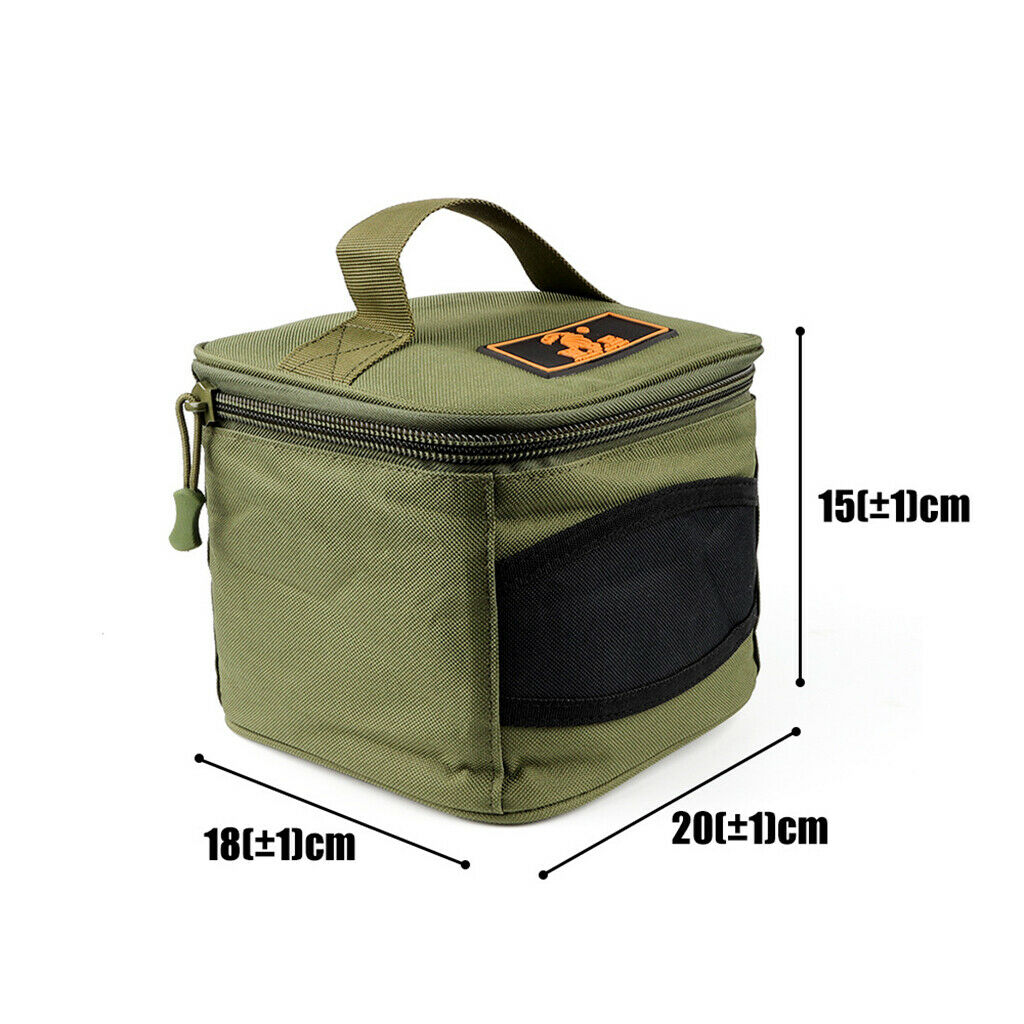 Fishing Reel Storage Bag Waterproof Fishing Lure Gear Tackle Bag Container