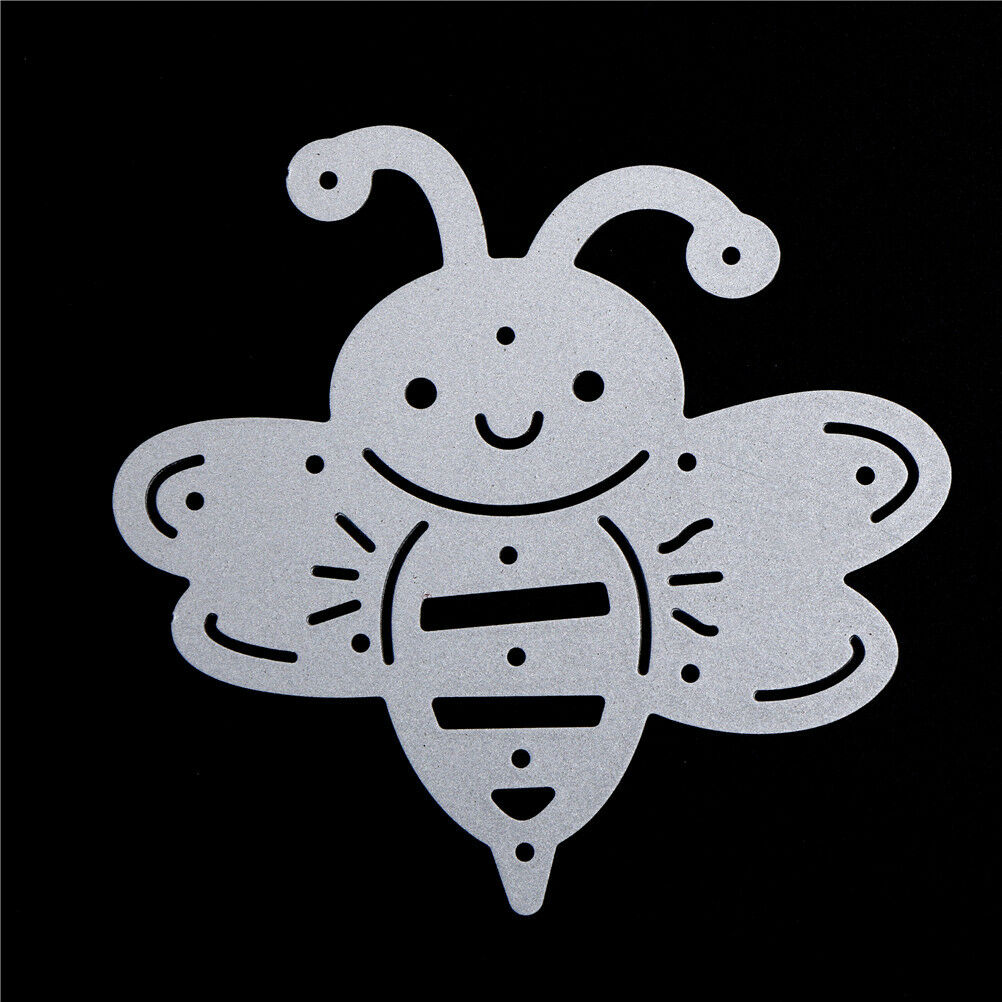 Cute Bee Metal Cutting Dies Stencils For Scrapbooking DIY Album Cards Maki.l8