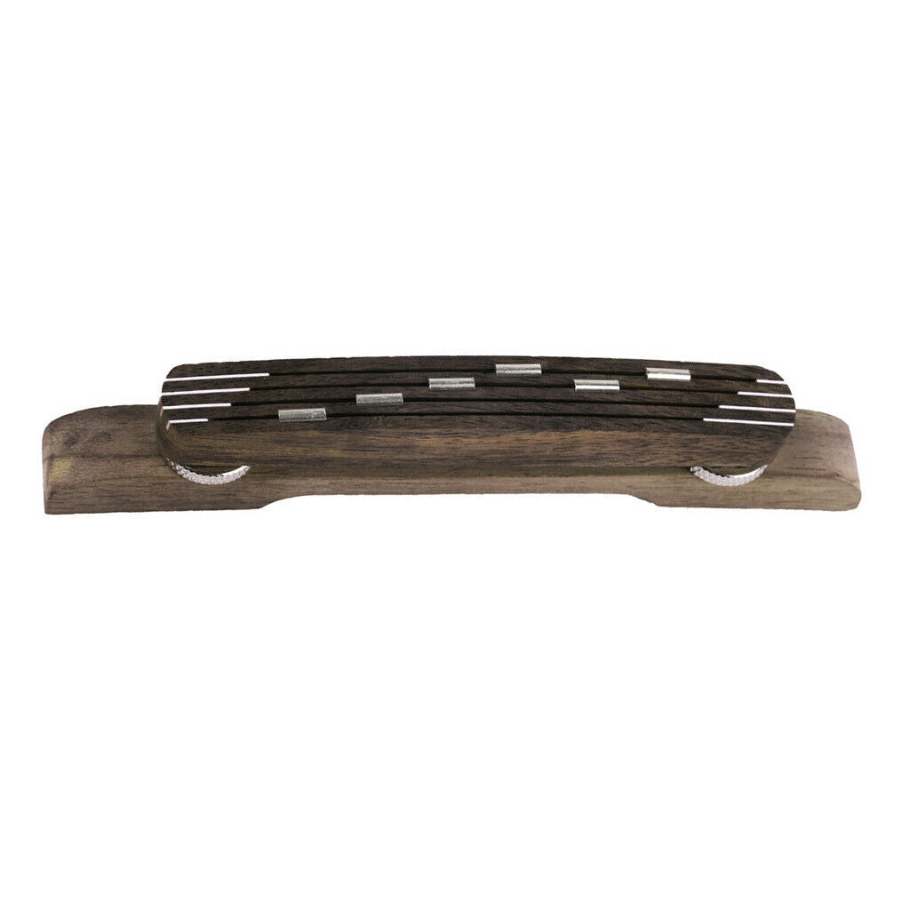 1PC Adjustable Guitar Bridge Rosewood Carved Saddle for Bass Guitar Parts