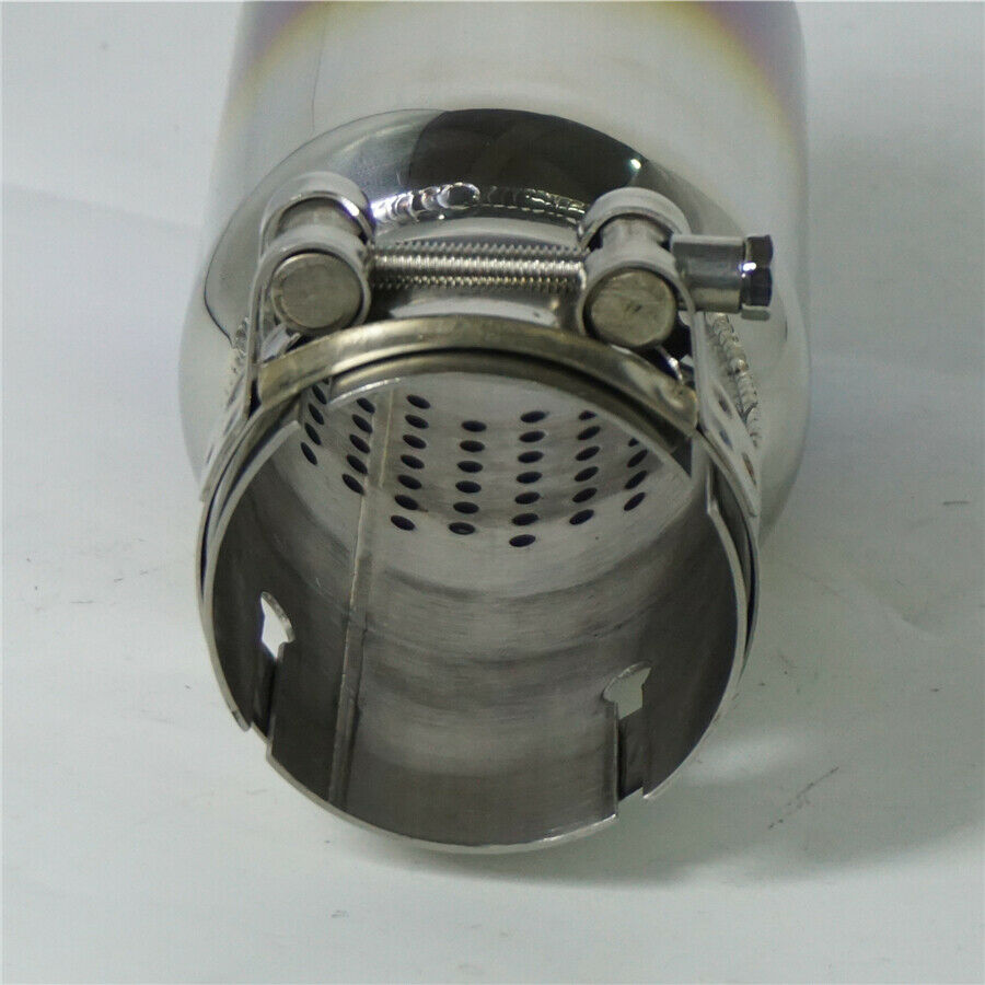 2.5 Inch Inlet Chrome Exhaust Tip Pipe For BMW 2 3 4 5 6 Series F22 F23 F30 F31