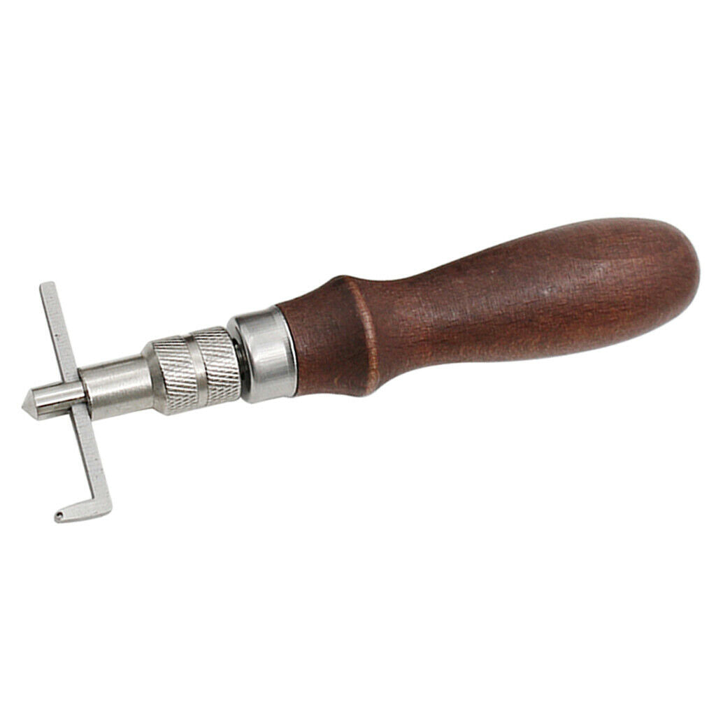 1pc New Leathercraft Stitching Groover Skiving Crease Leather Working Tool