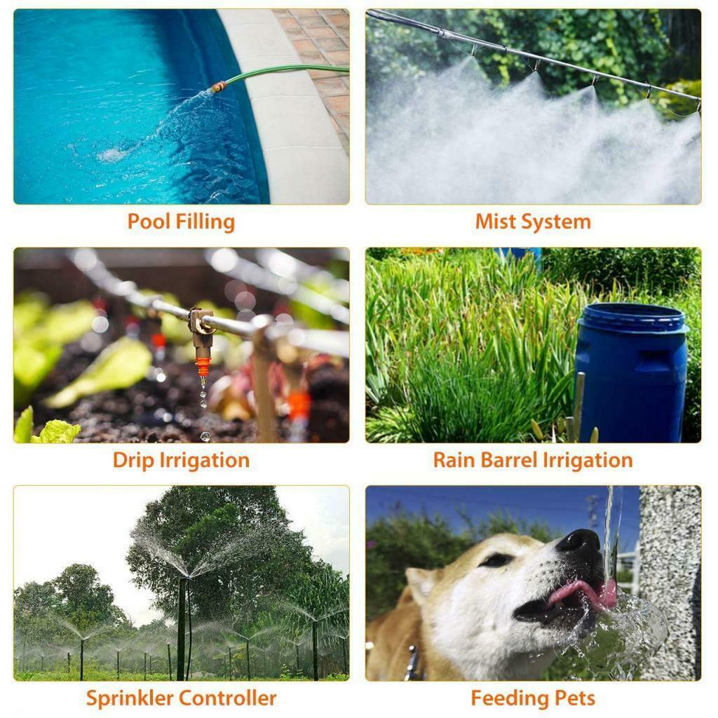 Programmable Water Timer Watering System Sprinkler Timer for Garden Lawn