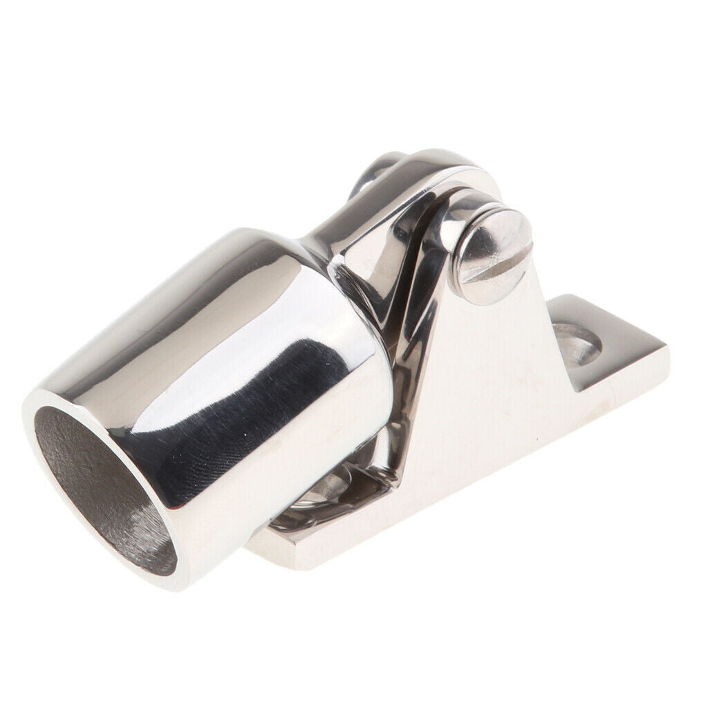2packs Bimini Top Cap Eye End Deck Hinge Marine Grade Stainless Steel 7/8"