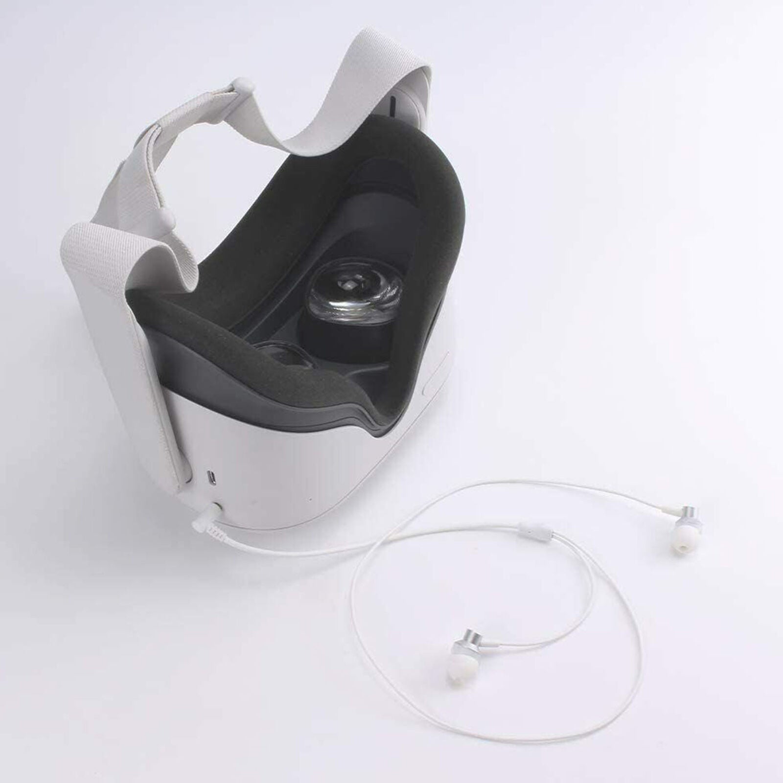 3.5mm Jack VR In-ear Earphone Earbuds Deep Bass Headphone For Oculus Quest 2 VR