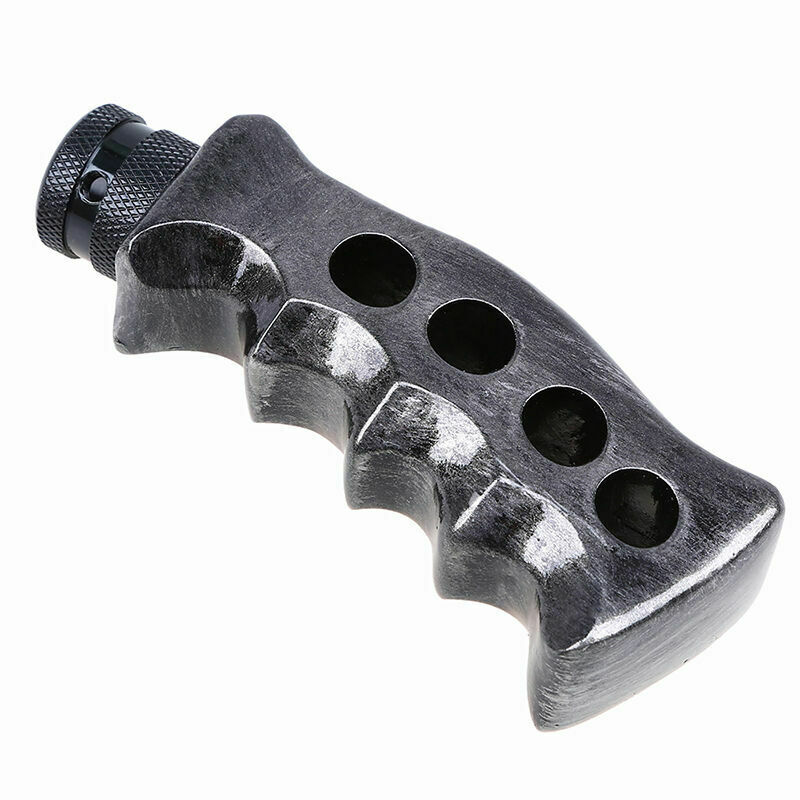 Grey Universal Car Auto Gun Grip Gear Manual Shift Knob Shifter Handle Lever