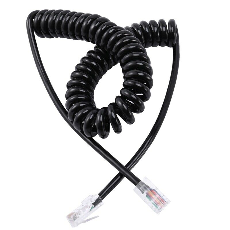 8pin Microphone Cable Cord for Icom Mobile Radio Speaker Mic HM-98 HM-133 HM-1G5