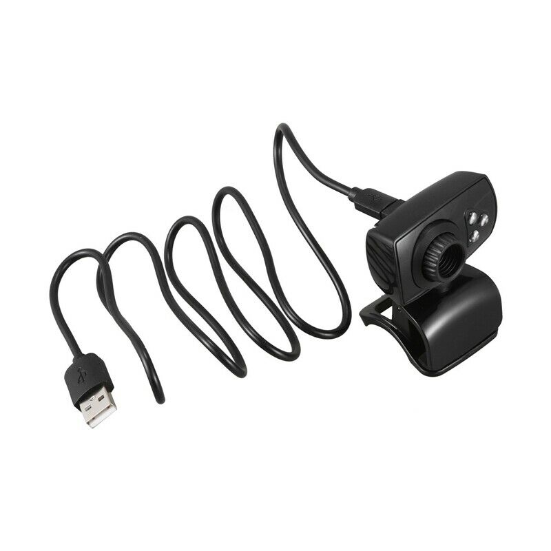 Laptop Desktop Computer Camera USB Webcam Plug and Play Camera (480P) D8S2