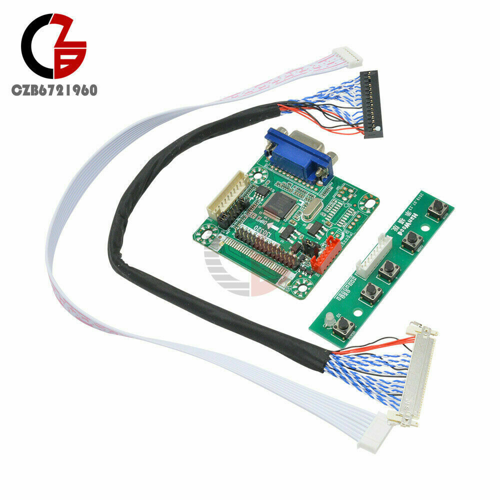 DIY  Universal MT6820-B LCD LVDS Driver Controller Board With Cable 17" To 42"