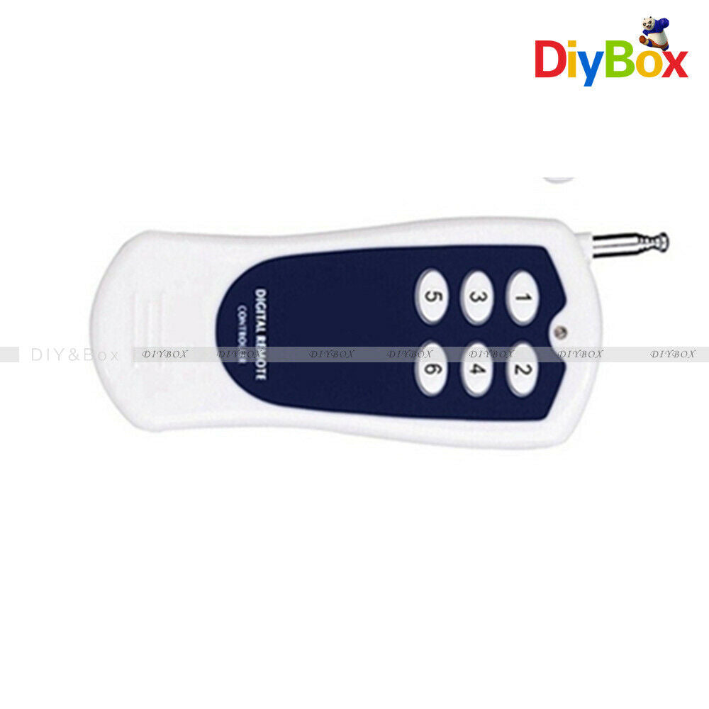 DC 12V 315MHz 6CH Channel RF Wireless Remote Control Switch Transmitter Module