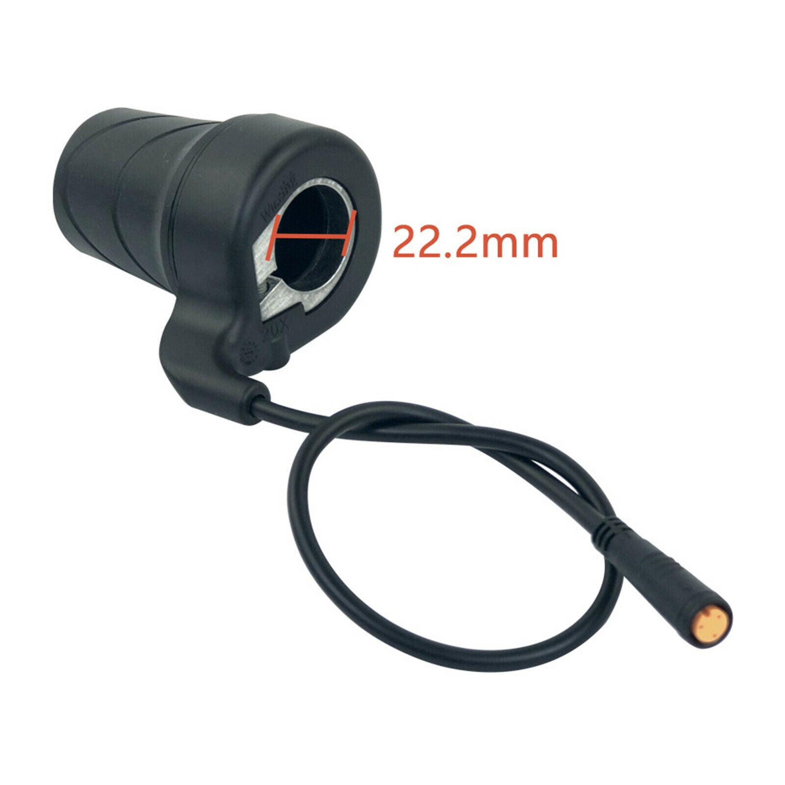 Universal 20X Bike Half Twist Throttle 12-72V for Electric Bike E-motorcycle