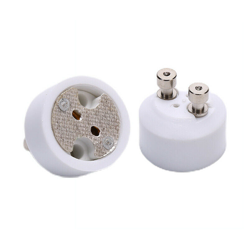 GU10 To MR16 Socket Base Halogen Light Bulb Lamp Adapter Converter Lamp H.l8