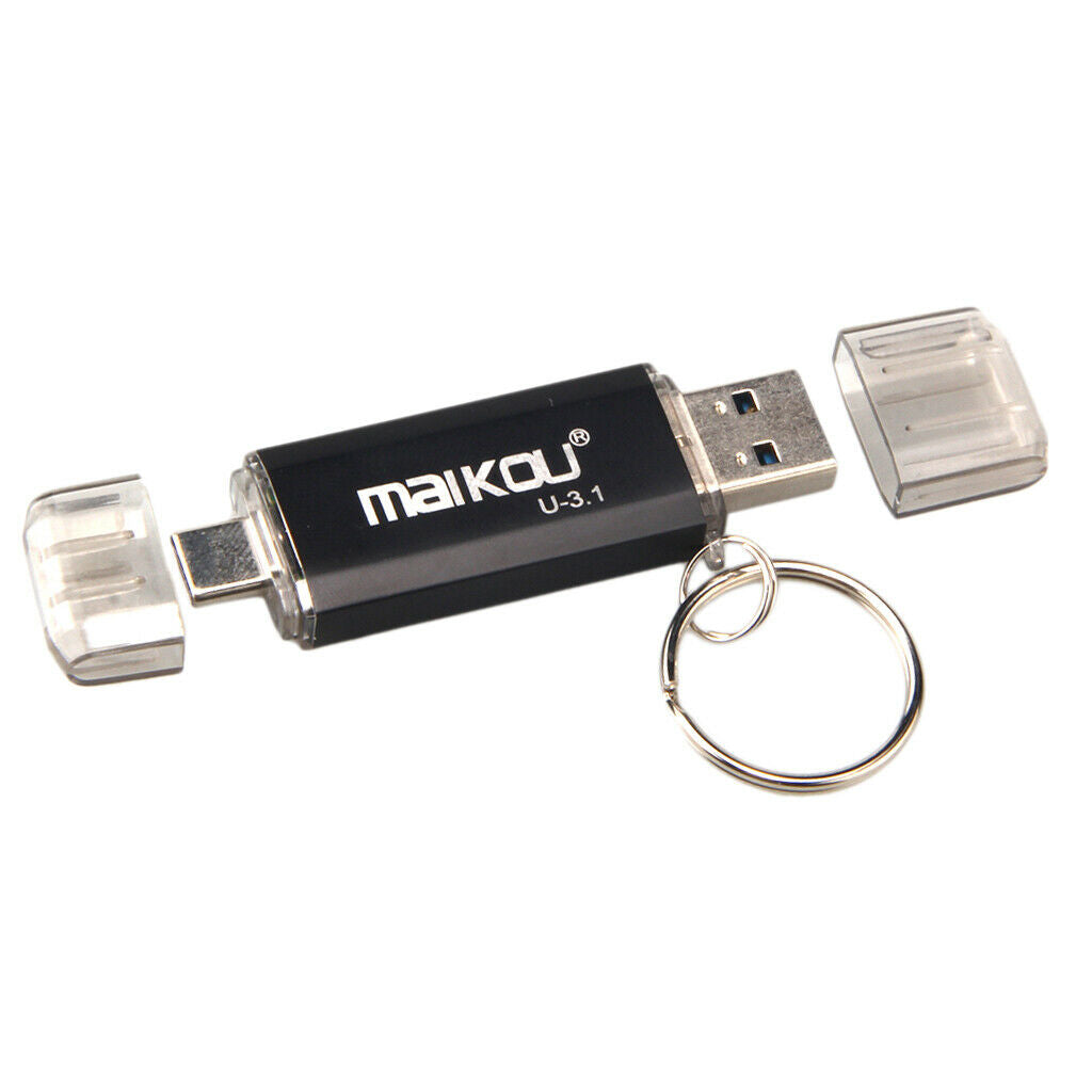 256 GB Dual Type-C OTG Flash Drive USB 3.0 Memory Stick for Android Phone PC
