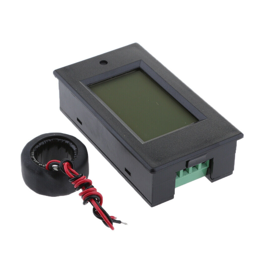 2 Pieces AC 80-260 V Digital Multimeter Voltmeter Ammeter Energy Monitoring