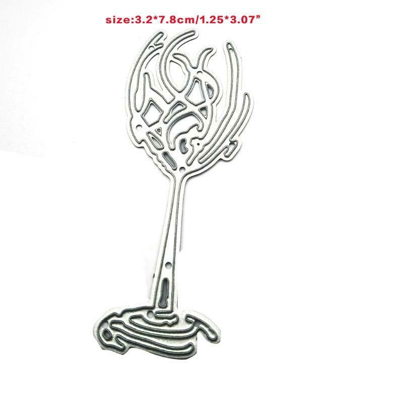 Cup Metal Cutting Dies Stencil DIY Scrapbooking Album Paper Card Template Mold